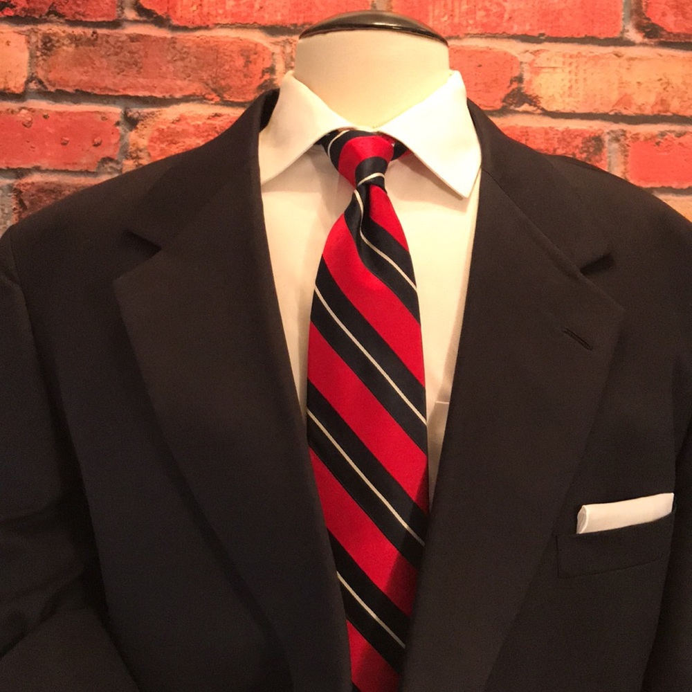 Botany 500 Portly Blue Blazer